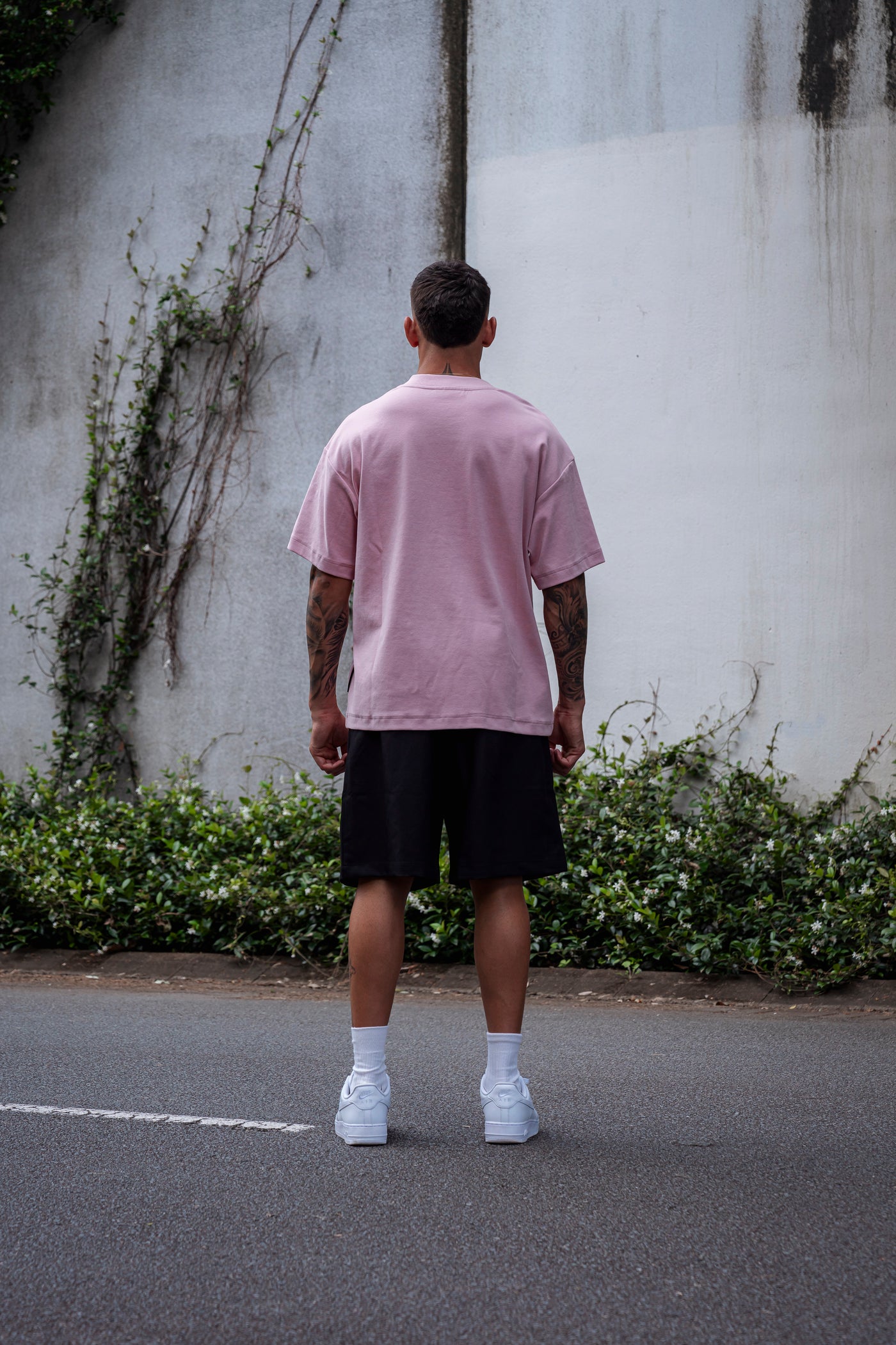 BLACK LABEL O/S TEE - PINK