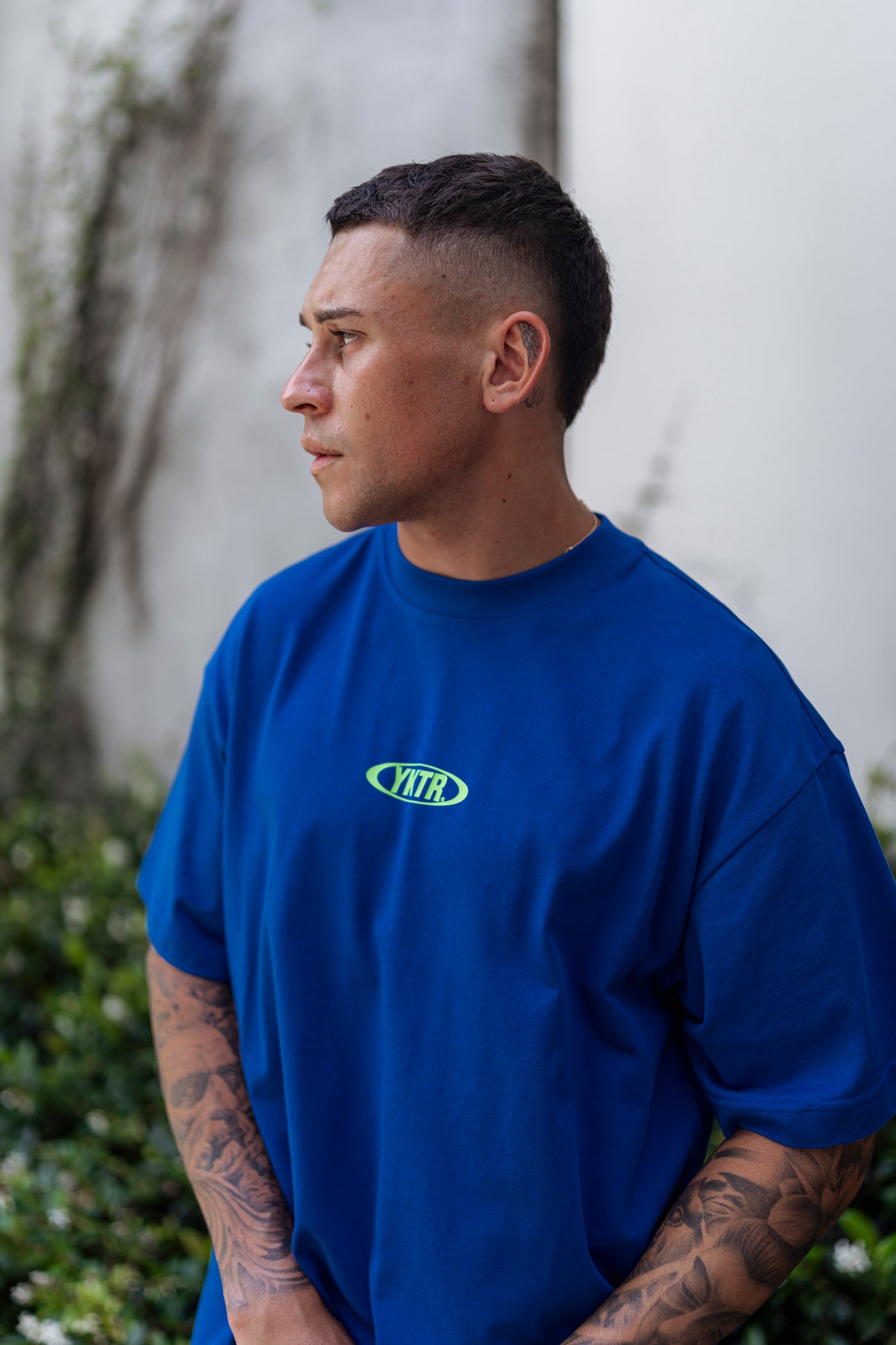 CIRCA O/S TEE - BLUE