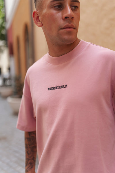 BLACK LABEL O/S TEE - PINK