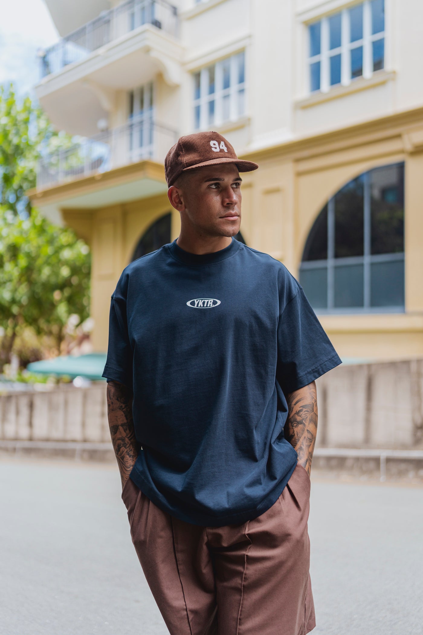 CIRCA O/S TEE - NAVY