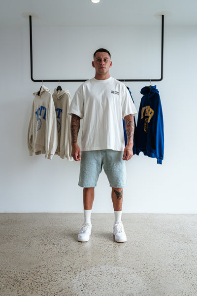 LOCAL O/S TEE - WHITE