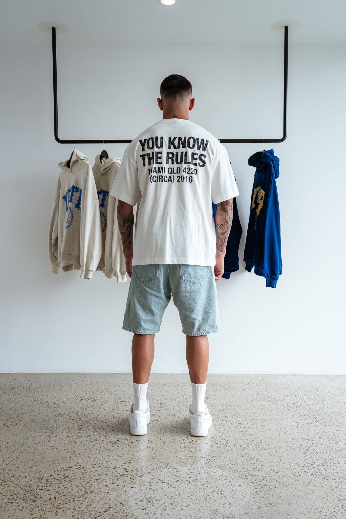 LOCAL O/S TEE - WHITE